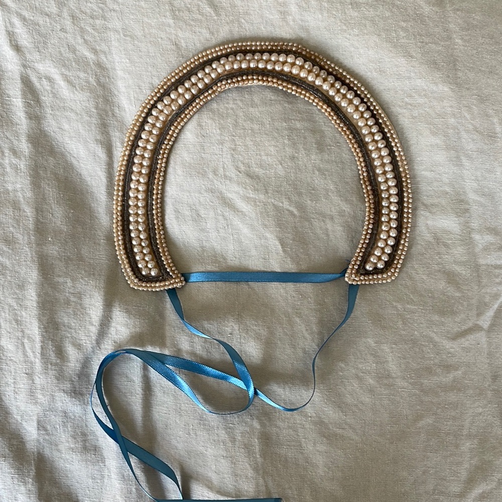 Vintage beaded collar